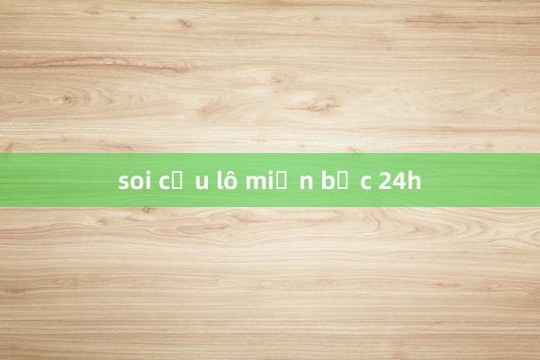 soi cầu lô miền bắc 24h